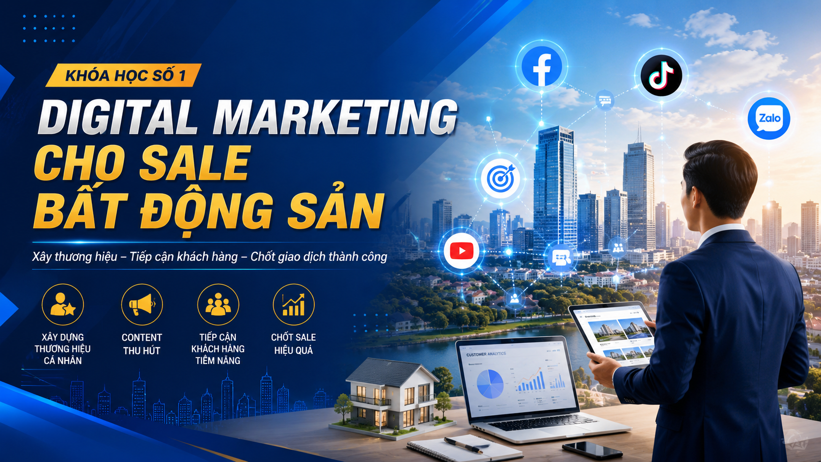 Digital Marketing cho sale BĐS