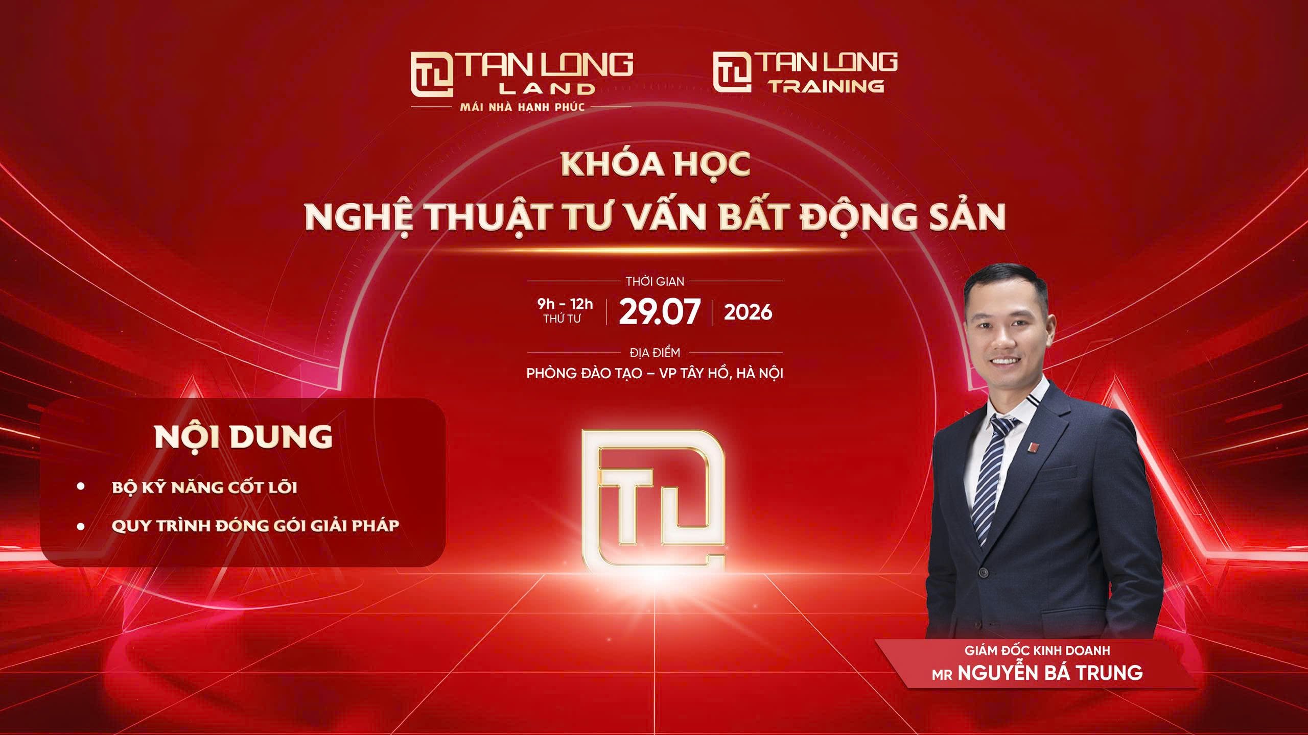 Khoá học Nghệ thuật tư vấn Bất động sản